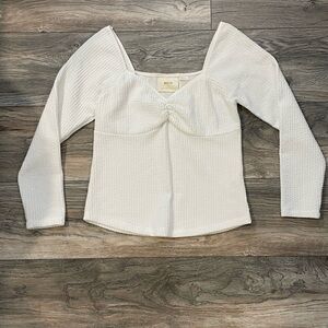 NWOT Maeve white shirt